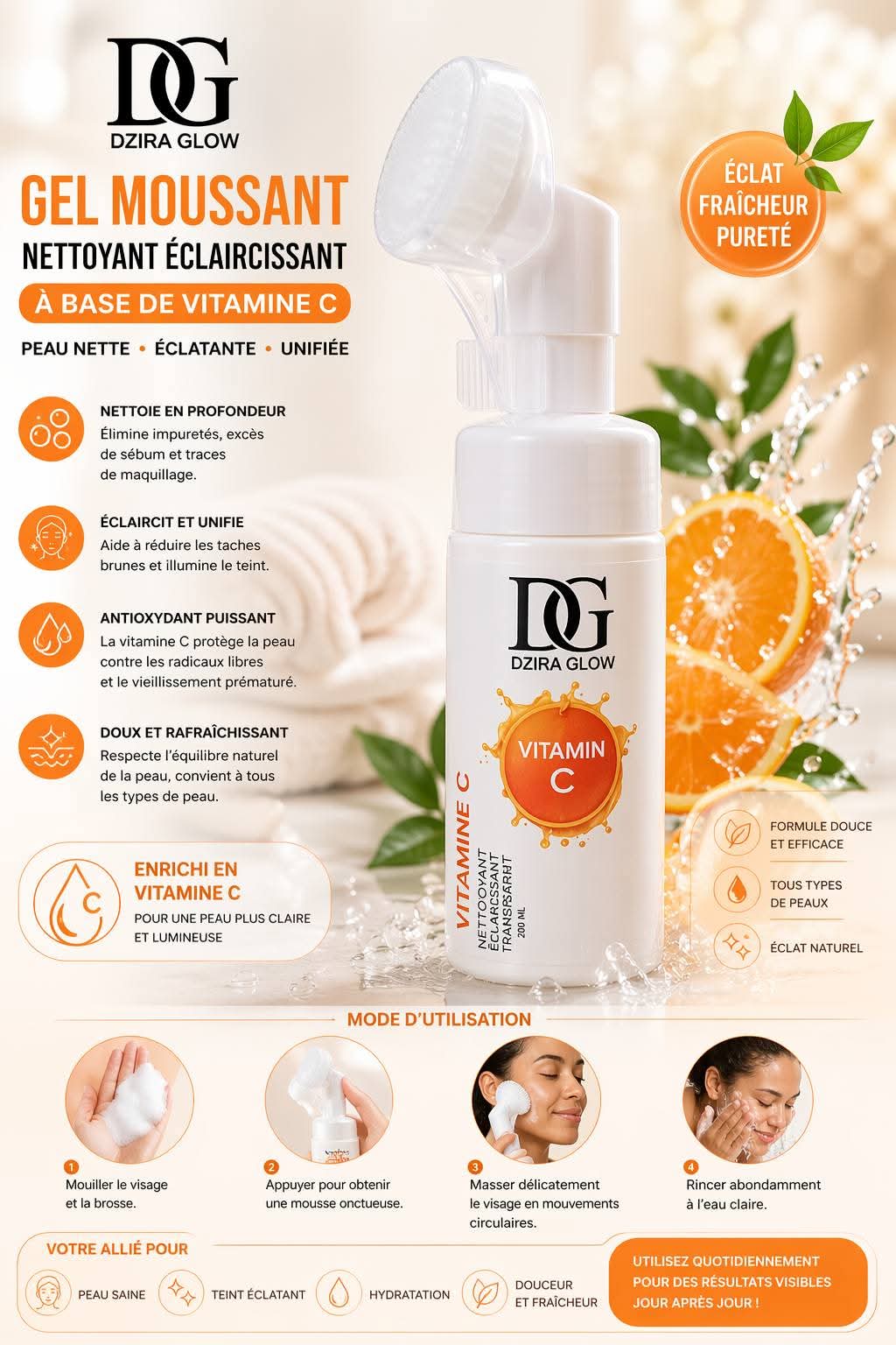 Gel nettoyant 